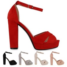 Damen Plateau Sandaletten