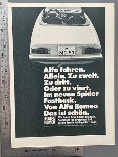 Alfa romeo 1750 spider - romeo,