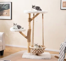 123cm Kratzbaum Holz