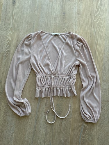 Pull bear damen bluse rosa - bluse,