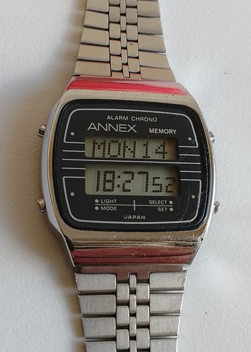 Annex lcd led uhr - led,