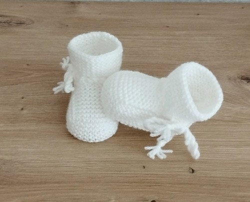 Babyschuhe gestrickt - babyschuhe,,