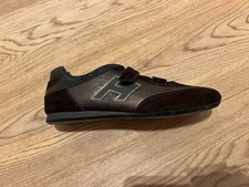 Hogan Sneaker Braun Mit Lack -