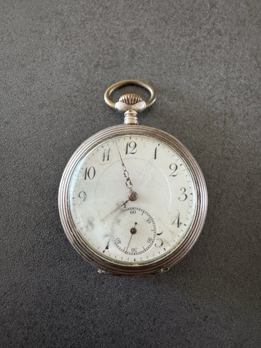 Taschenuhr antik echtsilber - taschenuhr,