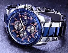 Pierrini Herren Edelstahl -