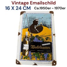 Vintage Emailschild –