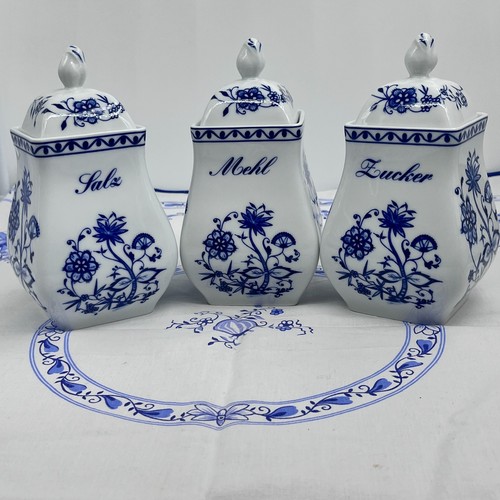 3er set triptis - triptis, porzellan
