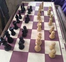 Schachfiguren Holz! König