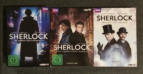 Dvd sammlung sherlock staffel - sherlock,