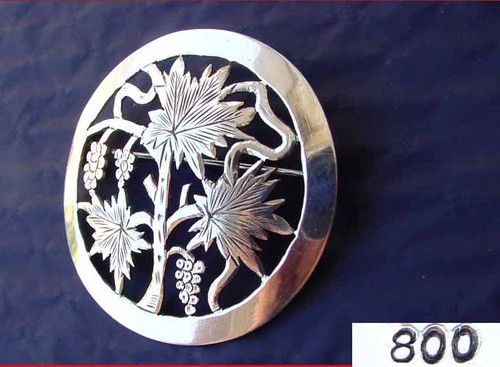 Jugendstil brosche - jugendstil,