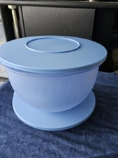 Tupperware Junge Welle  Set (2) Schale flach 1 L,    4,3l Schüssel +Sieb  