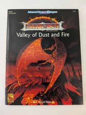 AD&D - Dark Sun Valley of Dust and Fire inkl Karte Dungeon & Dragons 1992 TSR
