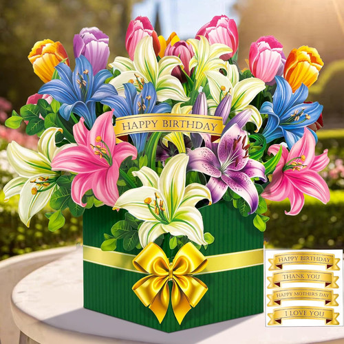 Lilien und tulpen pop - tulpen,