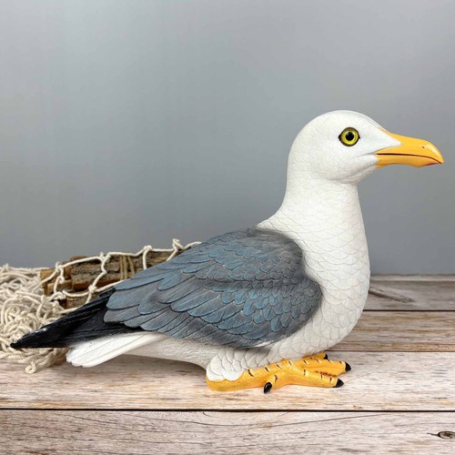 Große möwe sitzend 30cm - möwe,