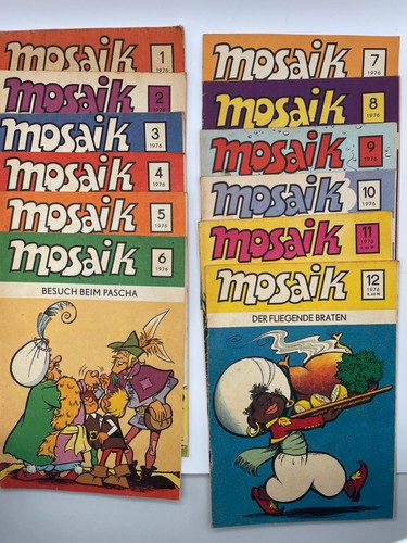 Mosaik abrafaxe ddr 1976 1990 - mosaik, 1976-1990