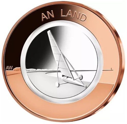 Euro münze land - mÜnze, an