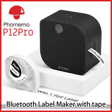Phomemo P12Pro Bluetooth Thermotransfer Etikettendrucker + Lithiumbatterie 91221