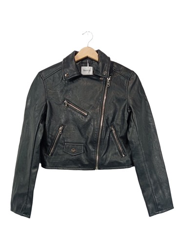 Bershka kunstlederjacke damen - bershka,
