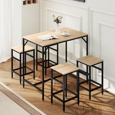 HOMCOM Bartisch-Set Stehtisch