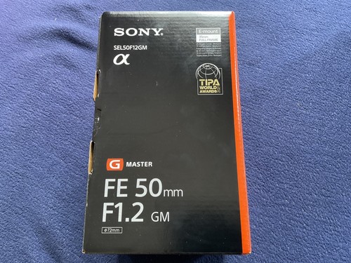 Sony 50mm g master gm - 50mm, f/1,2