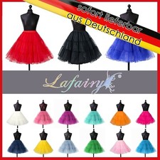 Petticoat Tüllrock Reifrock Tutu Damen Ballettrock Unterrock Gr.32 bis 58 20LF