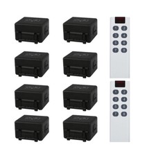 8 Stück 12V Funkschalter