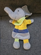 Sterntaler Handpuppe Schmusetuch Elefant Baby Spielzeug TOP Zustand