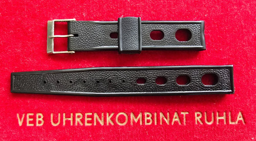 Ruhla umf uhrenarmband schwarz - umf,