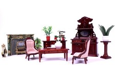 Puppenhaus Möbel Mahagoni
