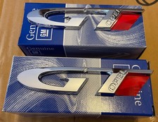 OPEL GT ROADSTER EMBLEM KOTFLÜGEL SATZ ORIGINAL GM / OPEL NOS 25975598