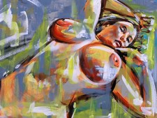 ORIGINAL EROTIK GEMÄLDE Art