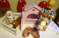 ❤️ Baby Born Puppe, Pferde, Pferdestall (ZAPF)