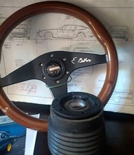 Momo Lenkrad Erich Bitter signiert Opel Gt Gerne Preisvorschlag + Zeichnung sign