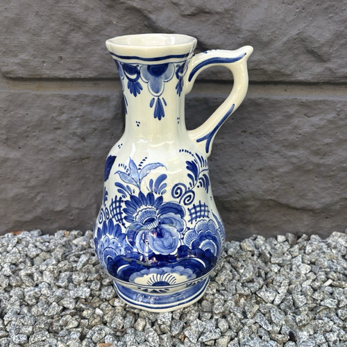 Delfts blauw keramik krug - blauw,