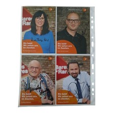12 Autogrammkarten - Bares für Rares - handsigniert - Konvolut