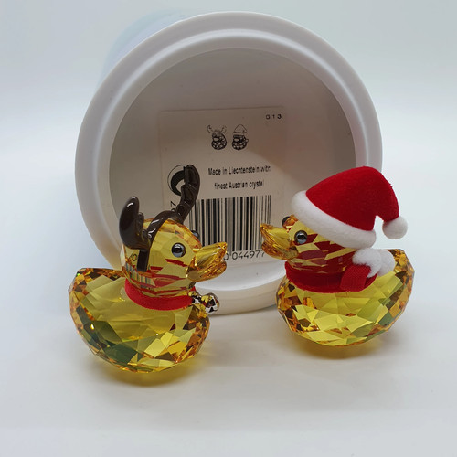 Swarovski happy ducks santa - happy,