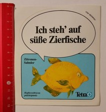 Aufkleber/Sticker: Tetra Zitronen-Salmler Ich steh' auf Zierfische (070417111)