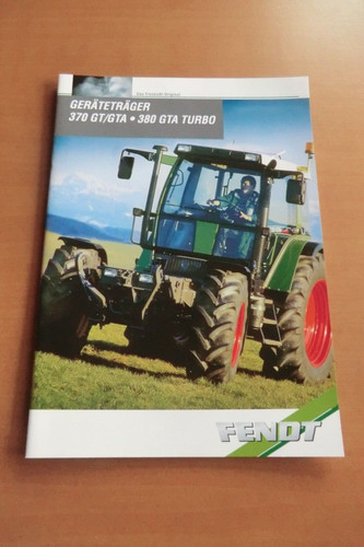 Prospekt fendt geräteträger - prospekt,