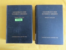Handbuch der Inneren Medizin - Zweiter Band - Erster & Zweiter Teil - 1930