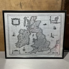 Vintage Weltkarte Silber