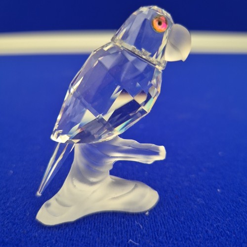 Swarovski parrot branch - parrot, on