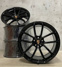 4x Felgen 22'' 5x130 Schwarz CAYENNE PORSCHE 10X22 Und 11,5X22