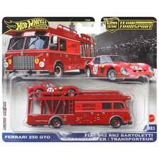 Hot Wheels Team Transport Ferrari 250 GTO / Fiat 642 RN2 Bartoletti Transporteur
