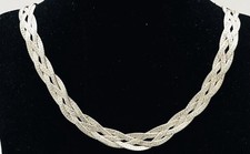 925/- Silberkette mit Muster