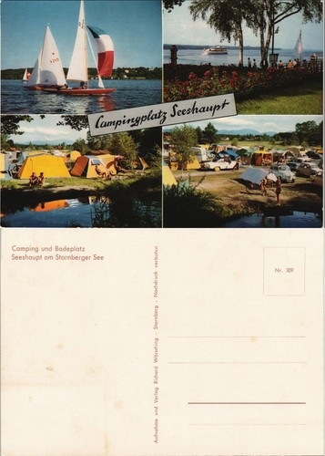 Ansichtskarte seeshaupt - seeshaupt, mb