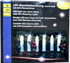 20 LED Kerzen Baumbeleuchtung