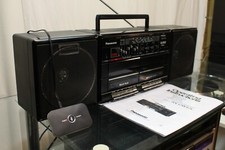PANASONIC RX-CW42L RADIO CASSETTE RECORDER EQUALIZER XBS GHETTOBLASTER BLUETOOTH