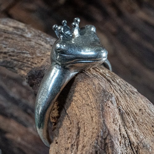Froschkönig ring 925 - froschkönig,