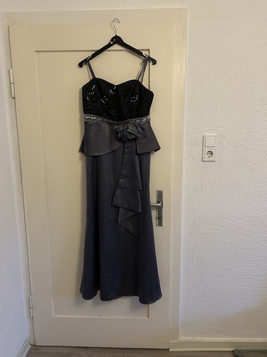 Abiye abendkleid schwarz - /abendkleid, schwarz/grau
