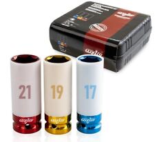 Schlagnuss Set 1/2" mit Felgenschutz 17mm 19mm 21mm Schlagschrauber Nüsse